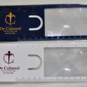 Bookmark with Magnifier and Ruler 