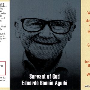 Eduardo Bonnín - Bilingual Prayer Card (package of 50)