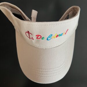 Khaki Cotton Twill Visor