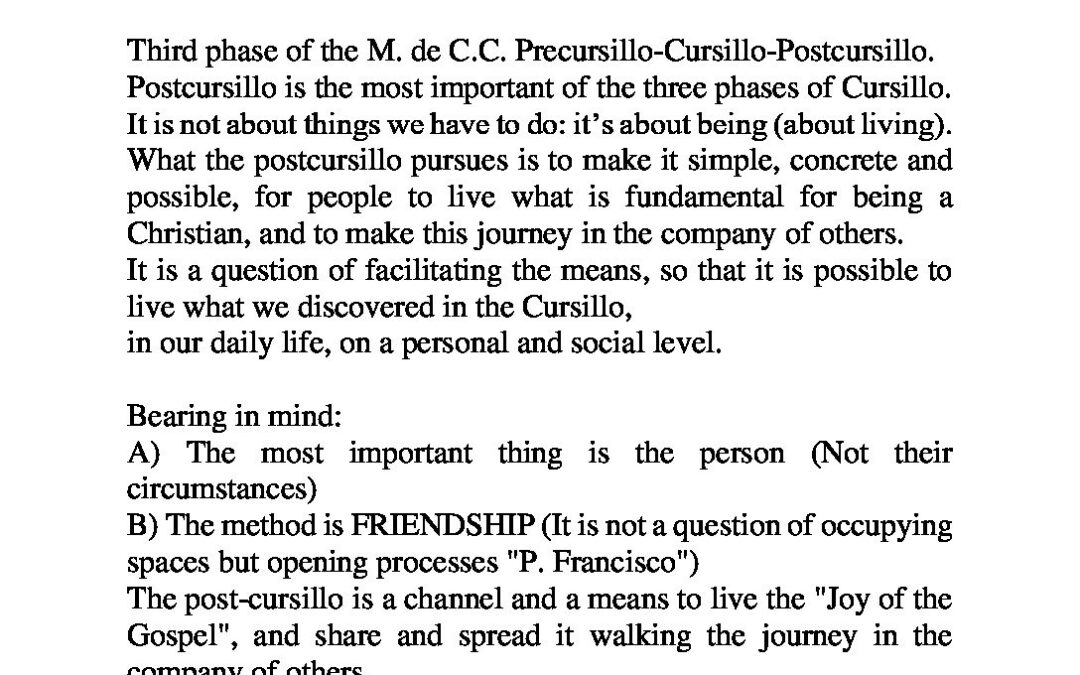 Postcursillo – Miguel Sureda (1)