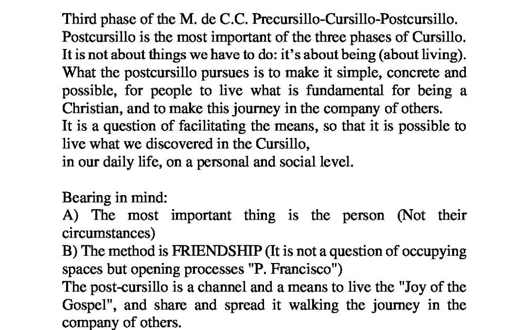 Postcursillo – Miguel Sureda (1)