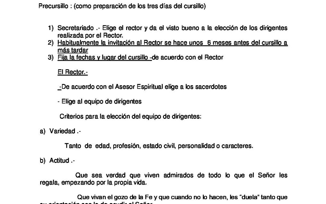 Precursillo – Ramon Rossello